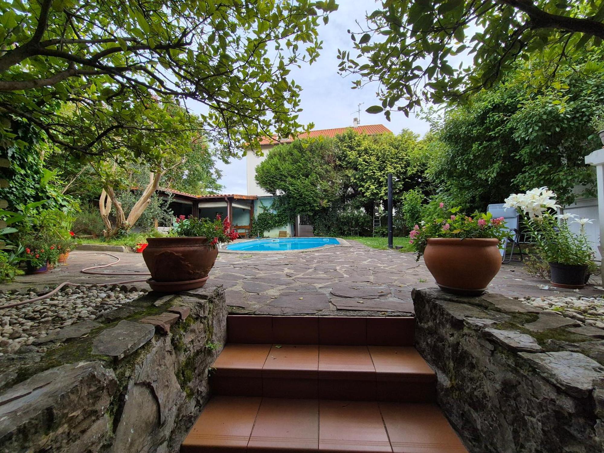 Apartment 55 M2, Sunny Garden & Pool In Villa 1905 Hendaye Exteriér fotografie